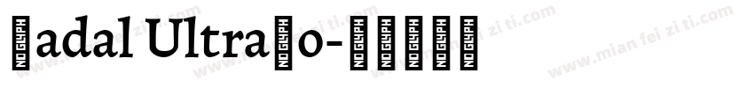 Radal UltraBo字体转换